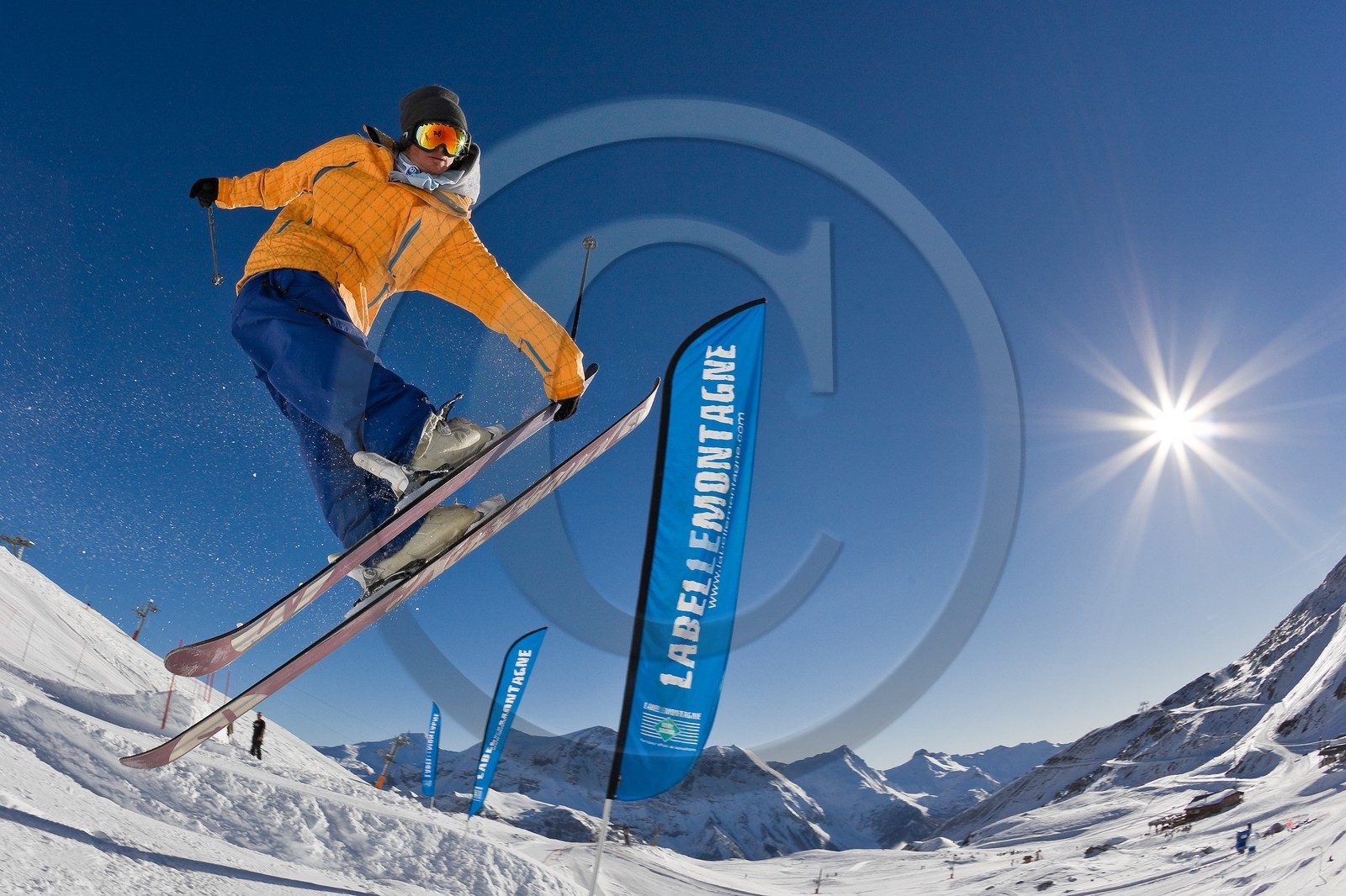 Ski snowpark