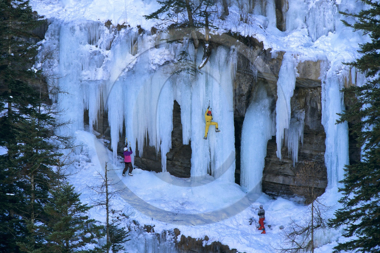 Orcières 1850, cascade de glace Arthouze