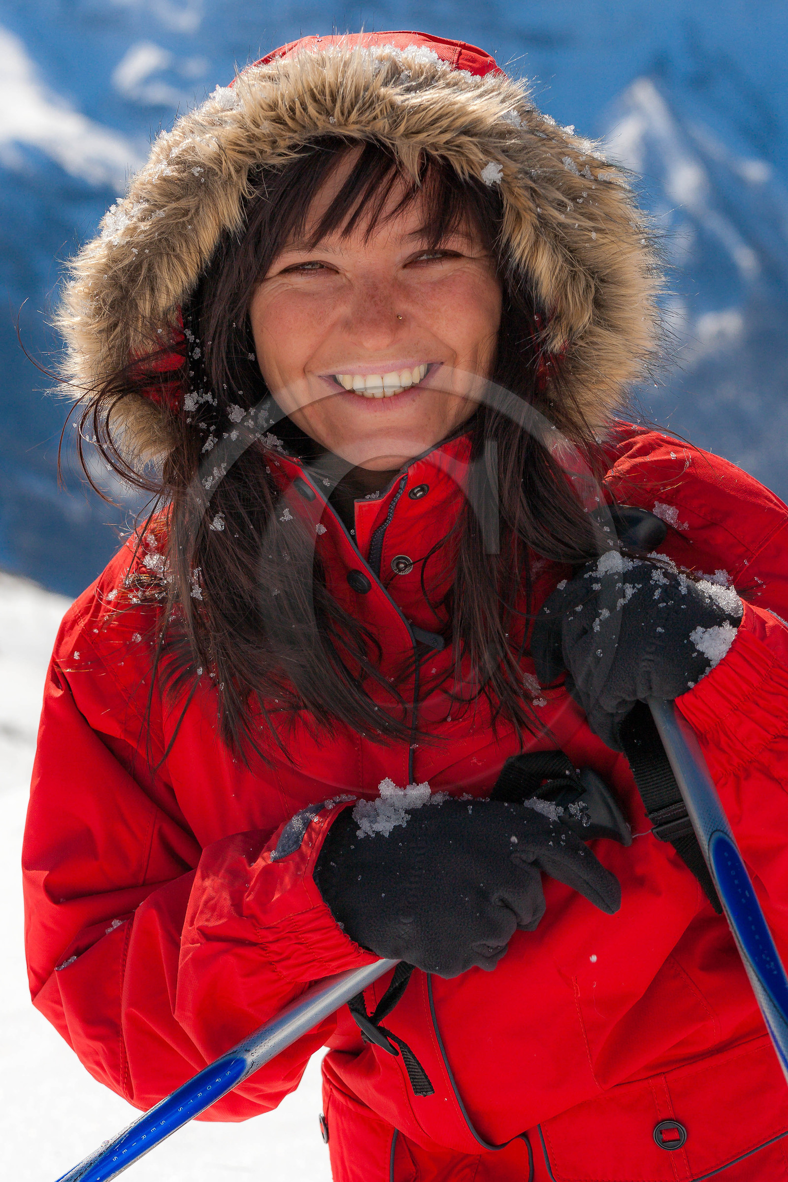 Après-ski portrait