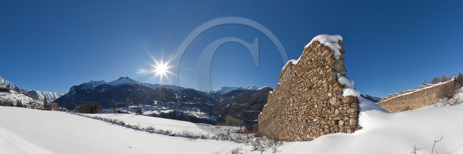 Les Orres Village, Ruine du Fort