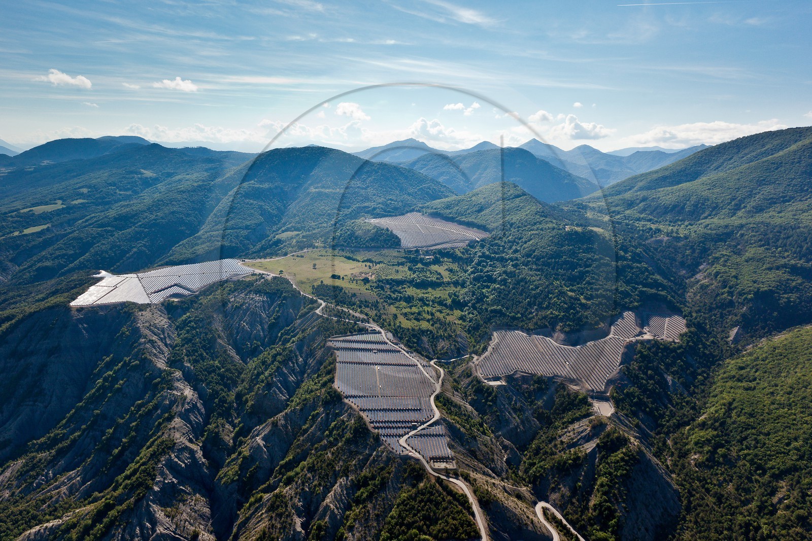 La plus grande centrale solaire photovoltaïque de France