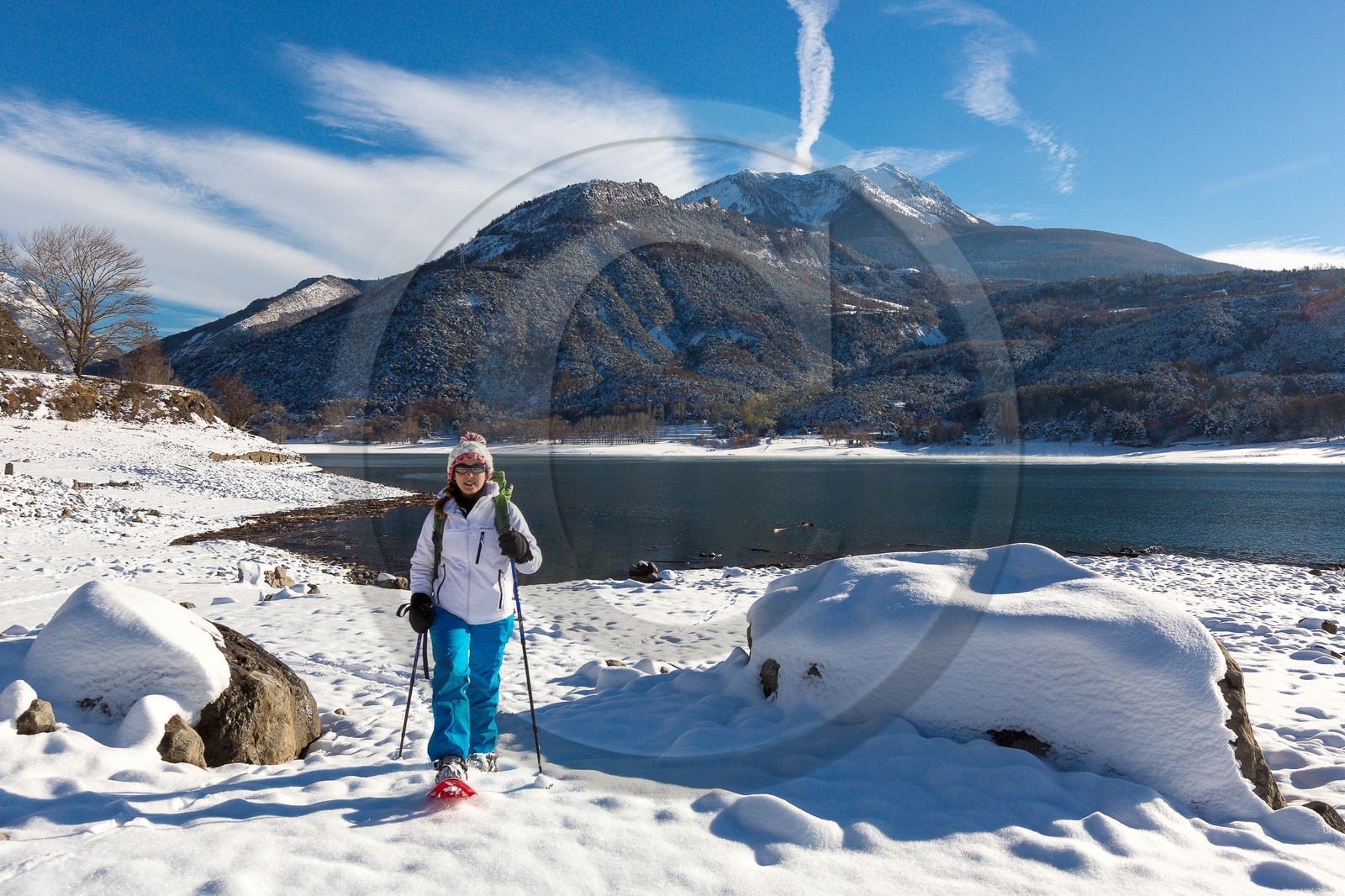 Lac de Serre-Ponçon, vallée de l'Ubaye