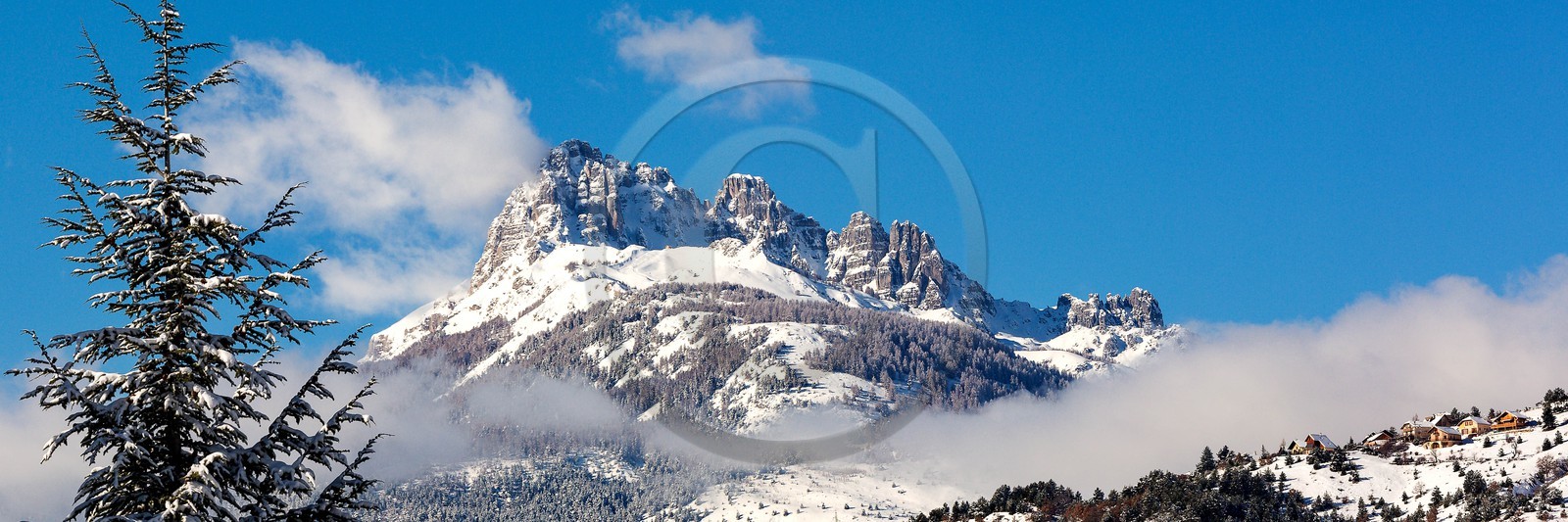 Pays de Serre-Ponçon, Réallon et les Aiguilles de Chabrières