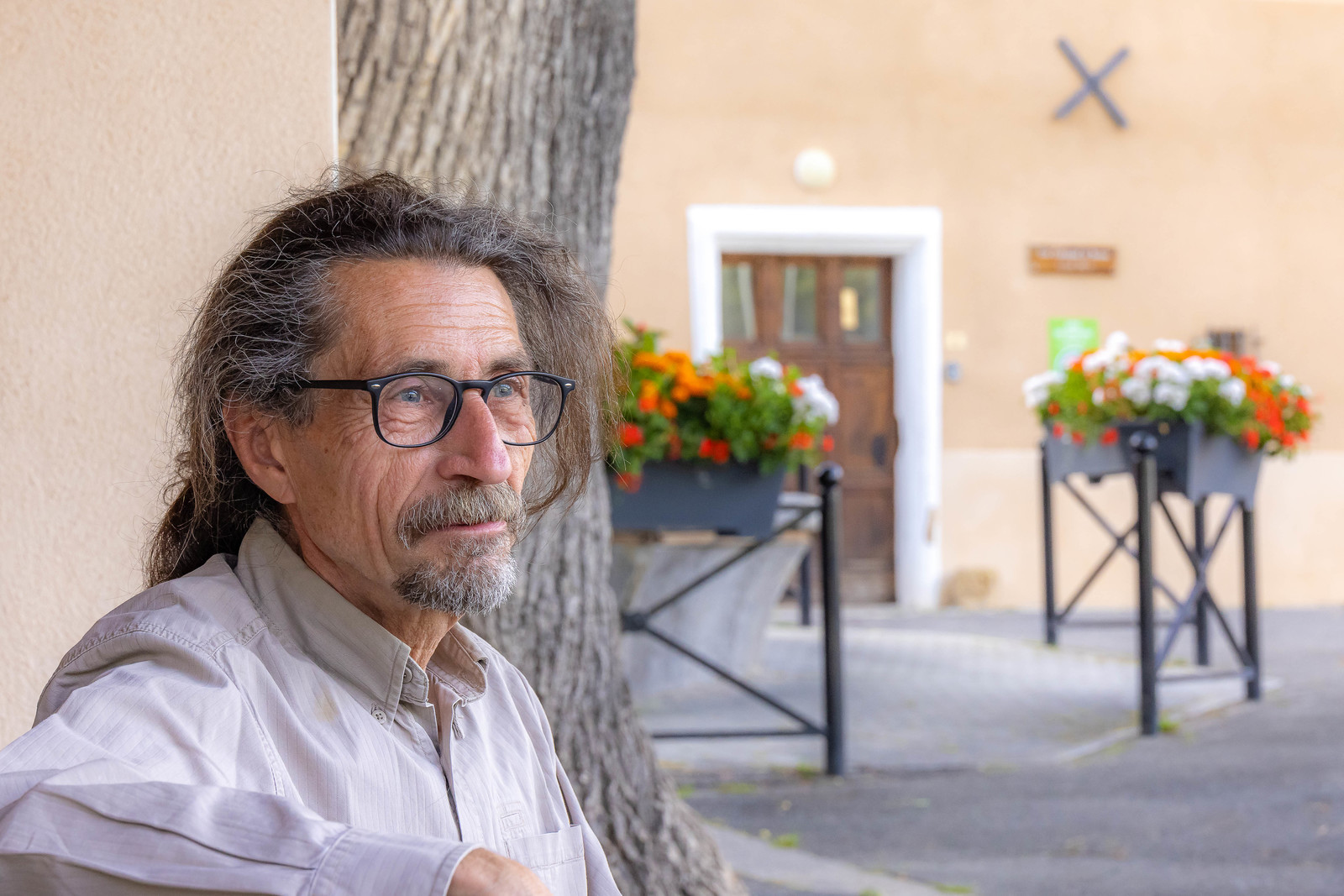Régis Rioton, maire de Bayons