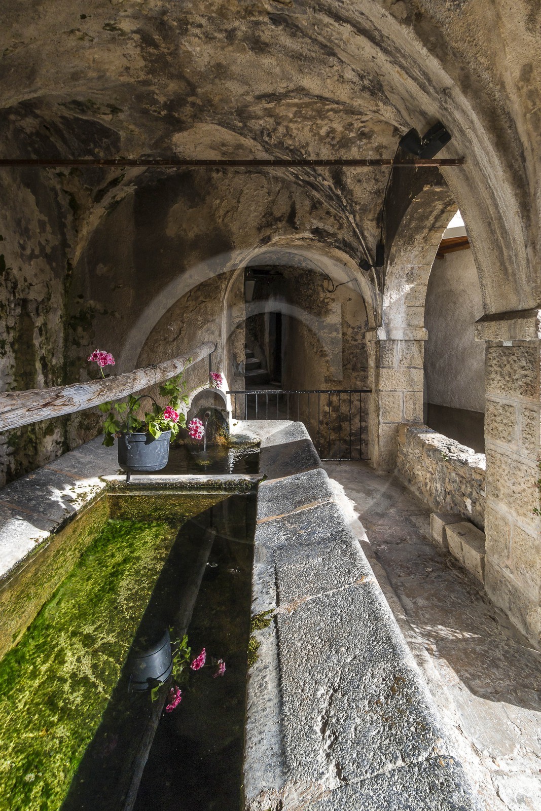 Vallée de la Tinée, Roubion, le lavoir