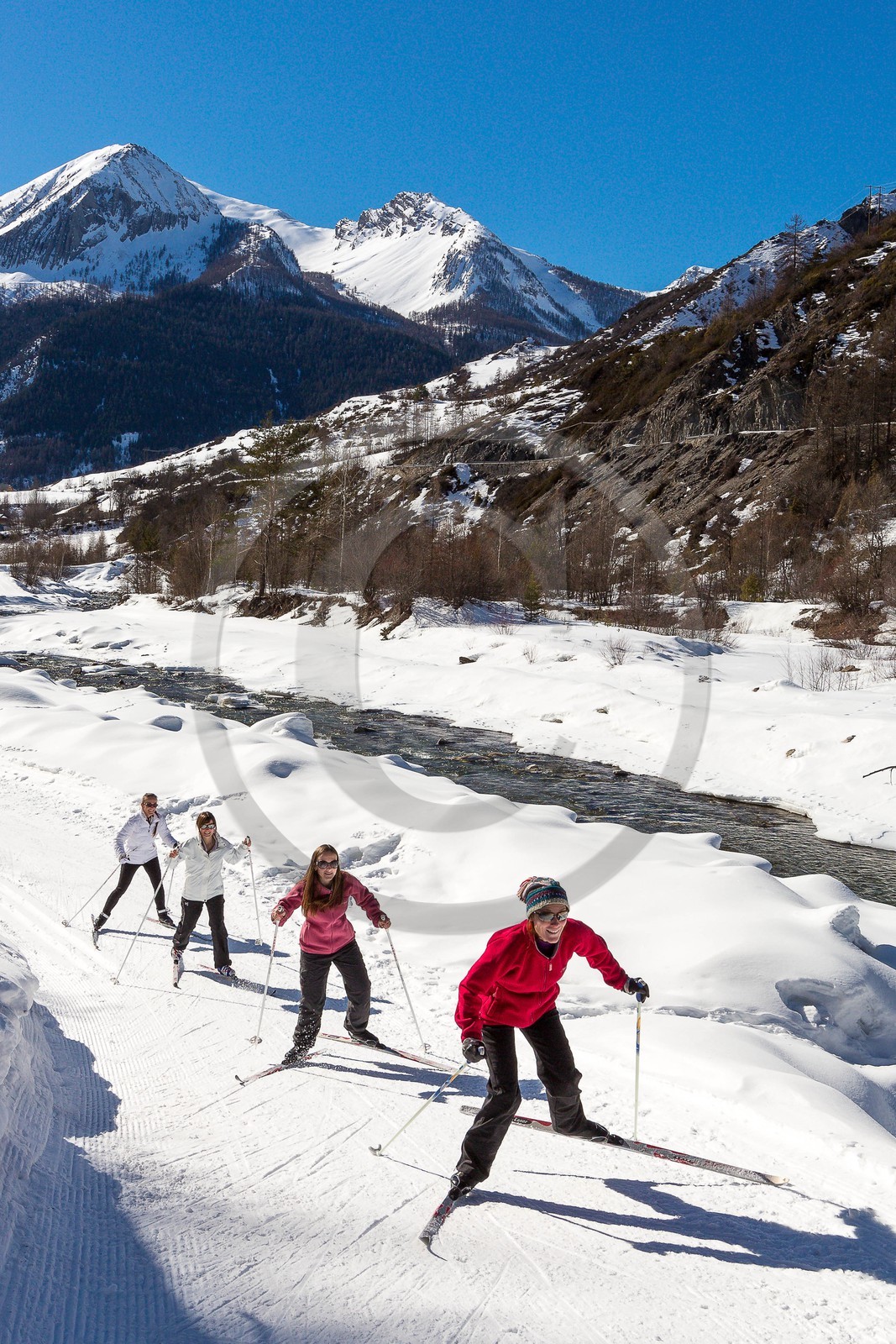 Saint-Paul-sur-Ubaye, Ski nordique, ski de fond