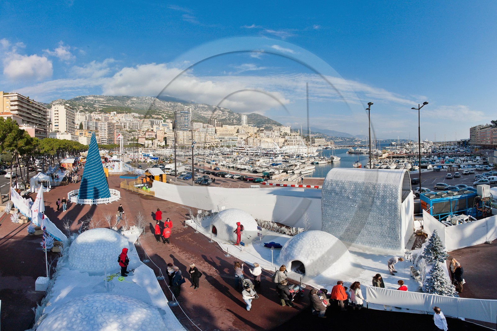 Monaco, exposition de Bertrand Bodin Délices de gel