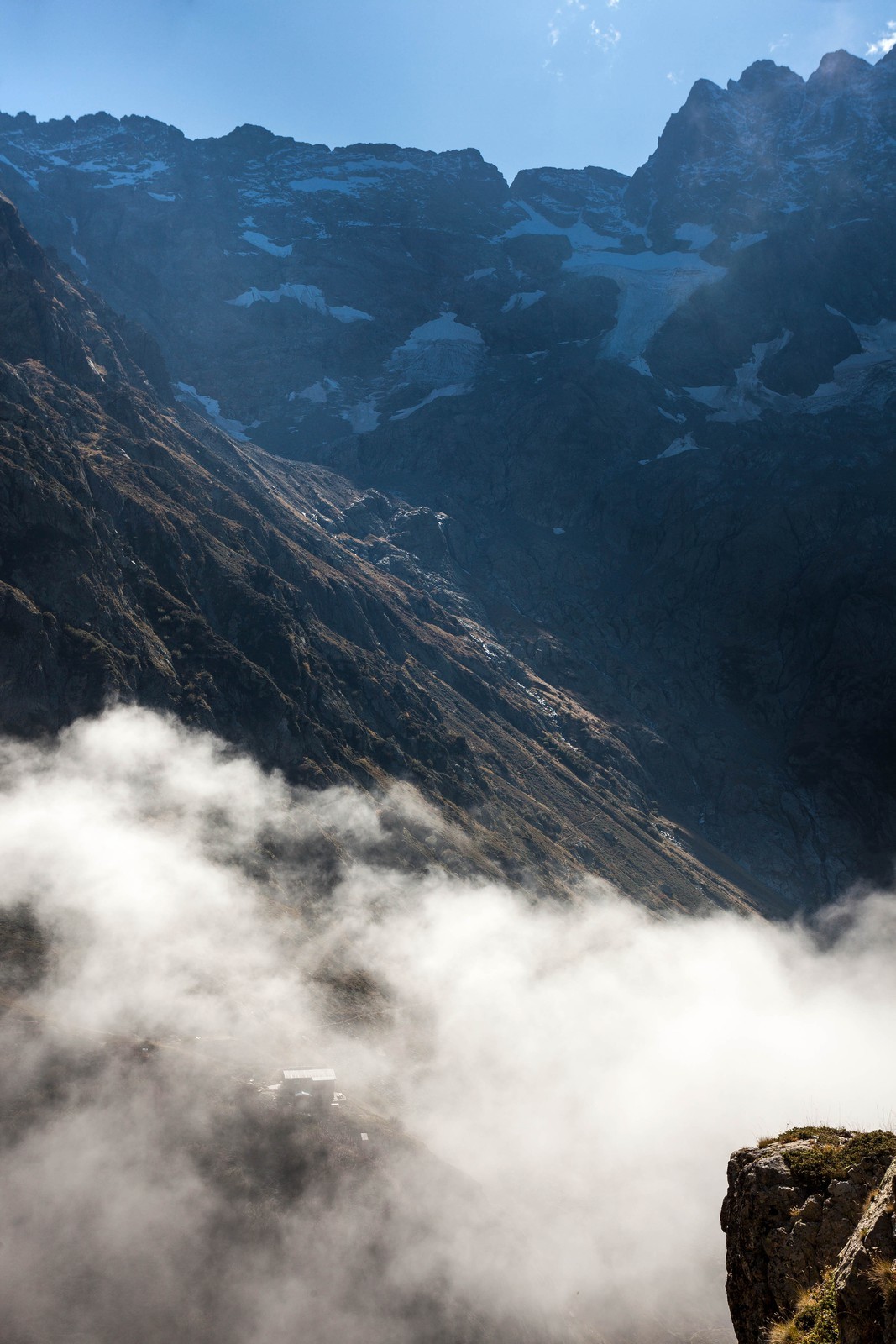 Vallée du Valgaudemar, Refuge de Chabournéou (2020m)