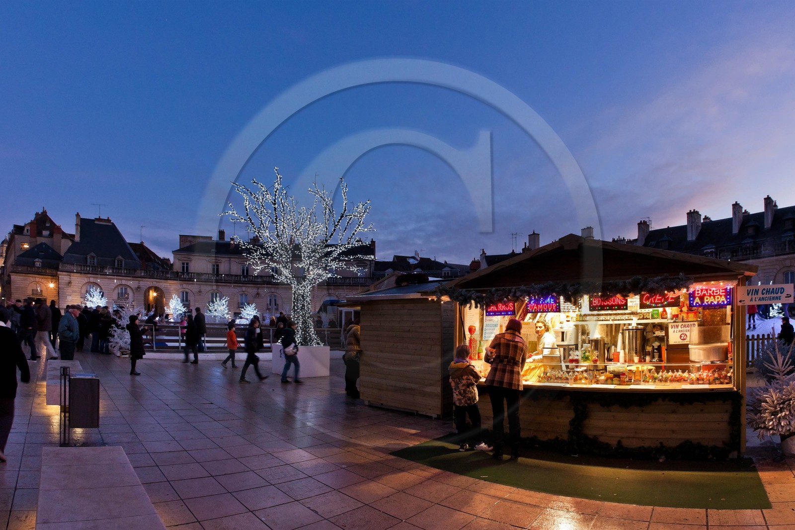 Une véritable station de sports d’hiver éphémère, un Noël extraordinaire à Dijon