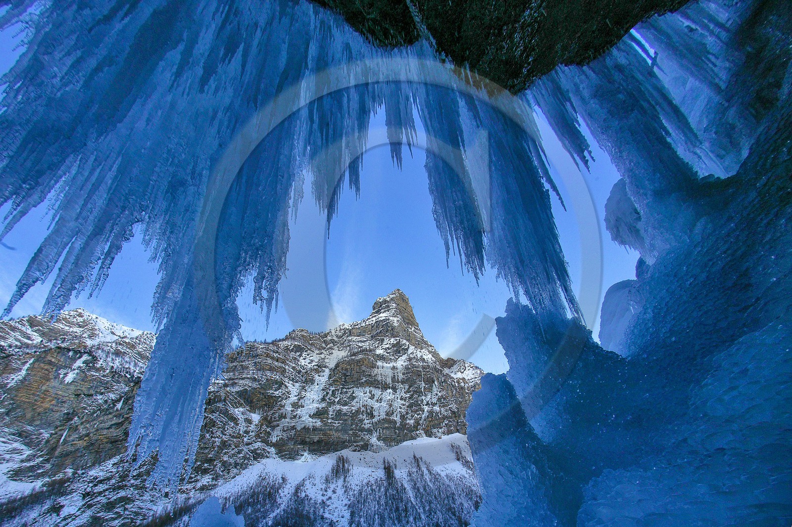 Vallée de Freissinières, Cascades de glace et La Tête de Gramuzat