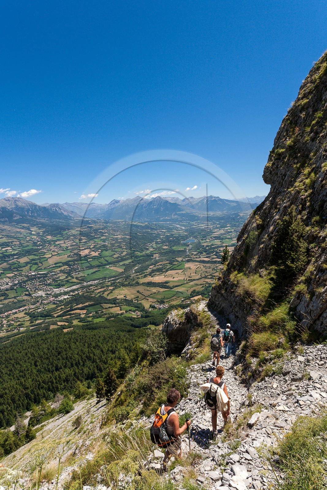 Vallée du Champsaur,  La Fare-en-Champsaur, randonnée de Moutet