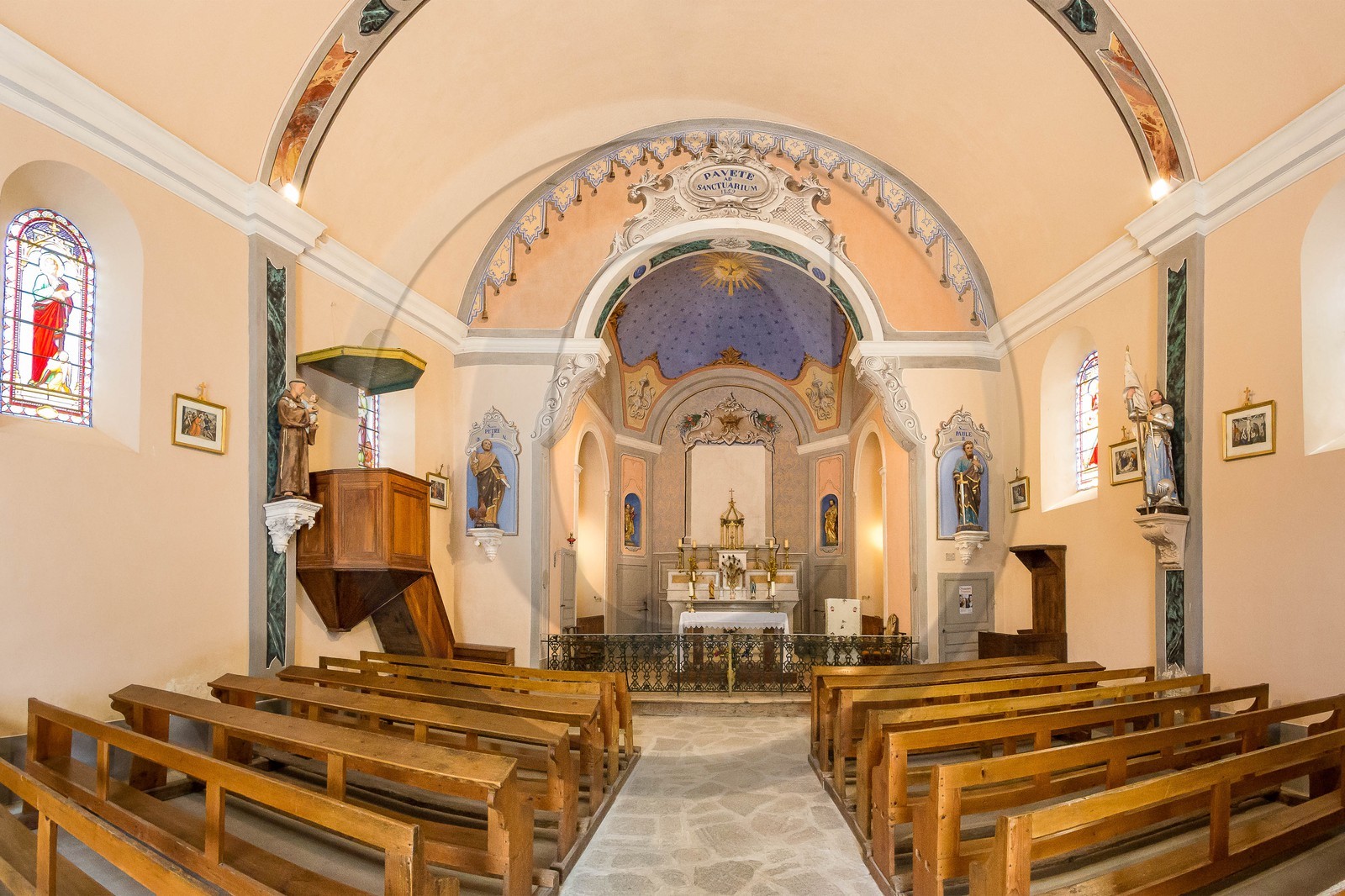 Eglise de l'Ubac de Pontis