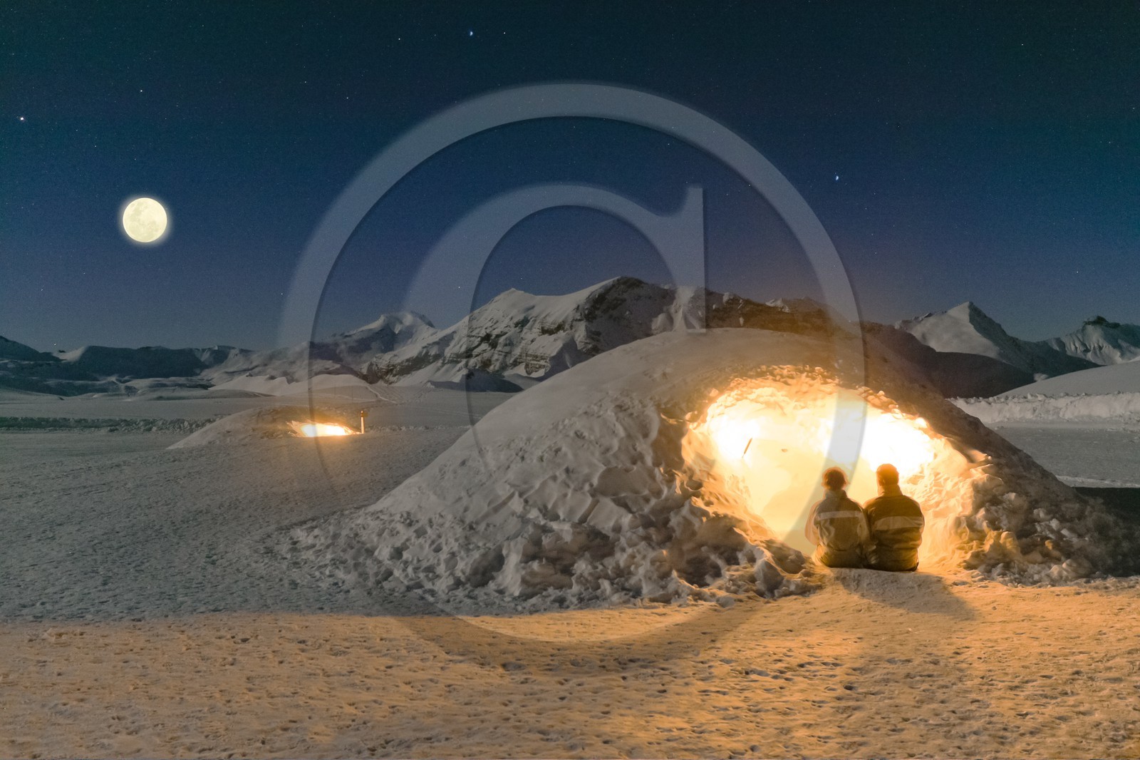 Village d'Igloo Williwaw Orcières 1850