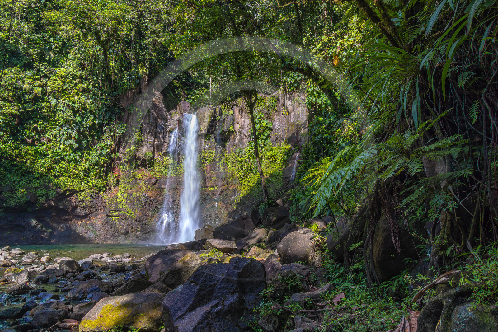 Chute du Carbet, Parc national de la Guadeloupe