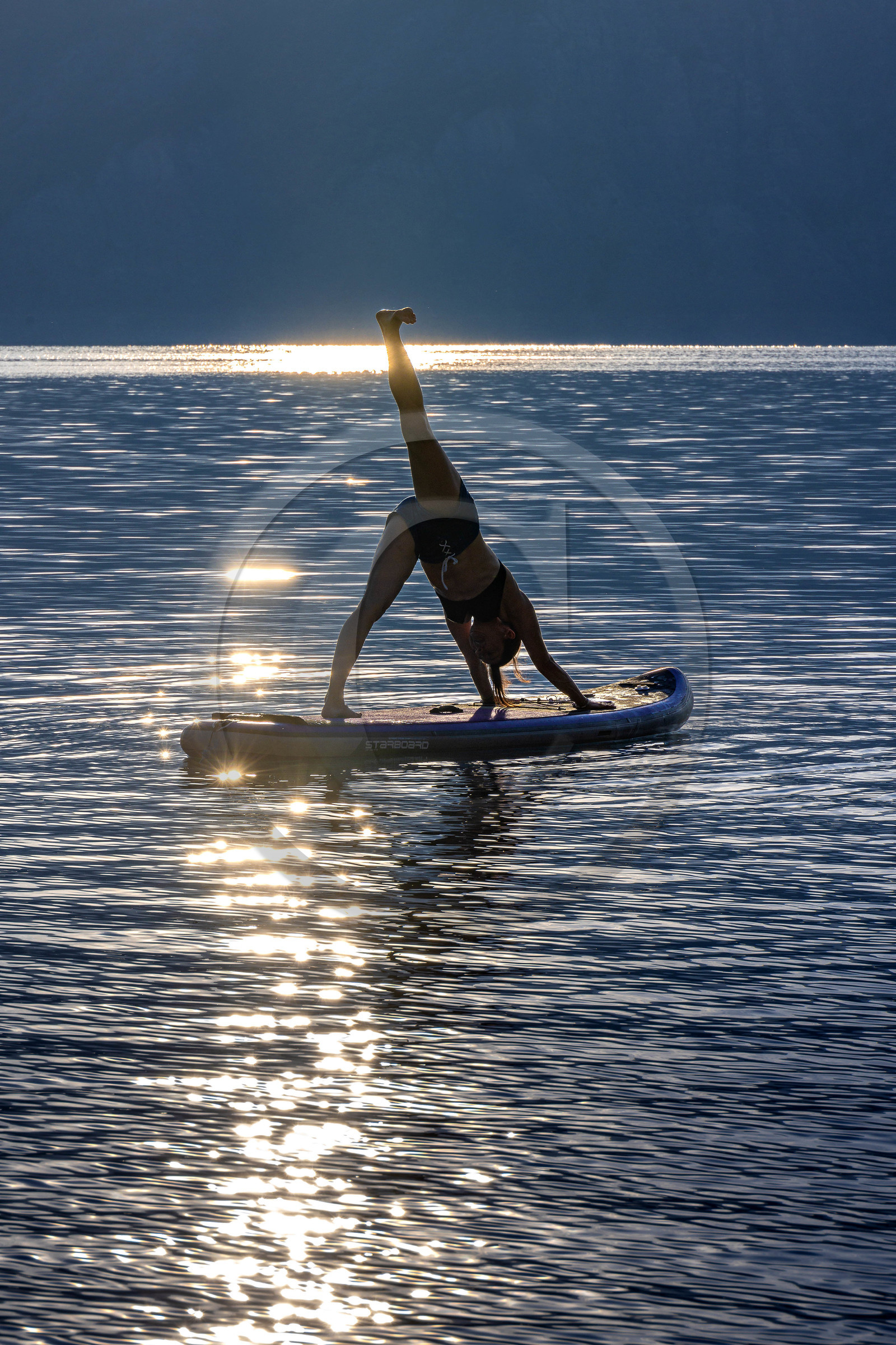 Yoga sur paddle, Serre-Ponçon Aloha