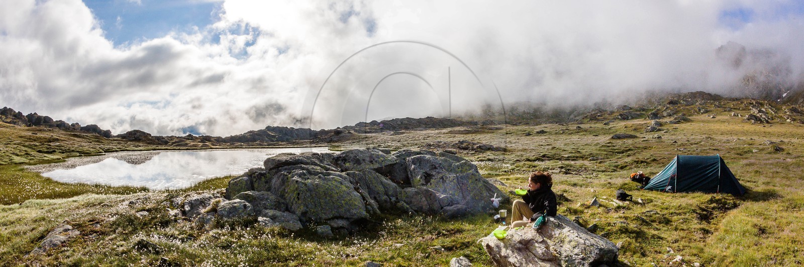 Saint-Paul-sur-Ubaye, Maljasset, col du Longet, Lac du Longet