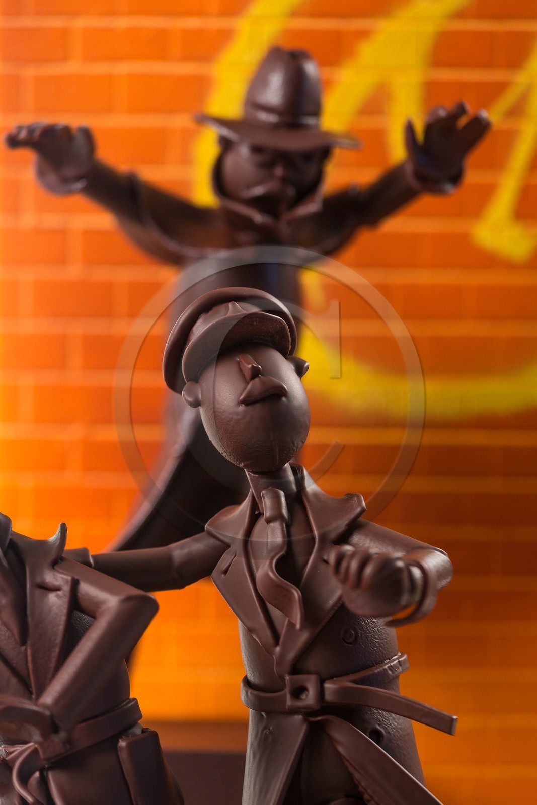 Exposition Influences, Petite histoire de l'art en chocolat par Luc Eyriey
