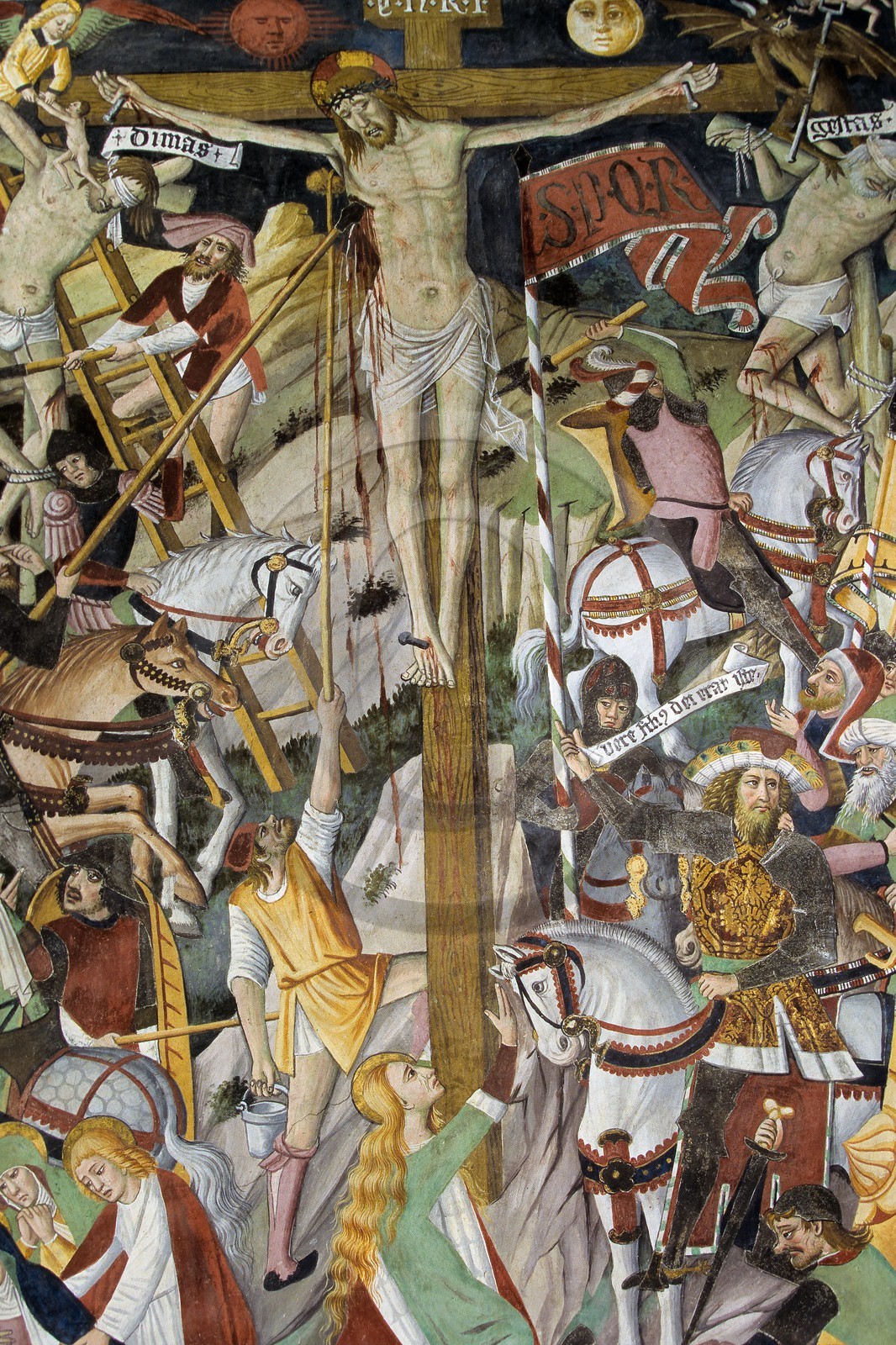Fresques murales du Sanctuaire Notre-Dame des Fontaines