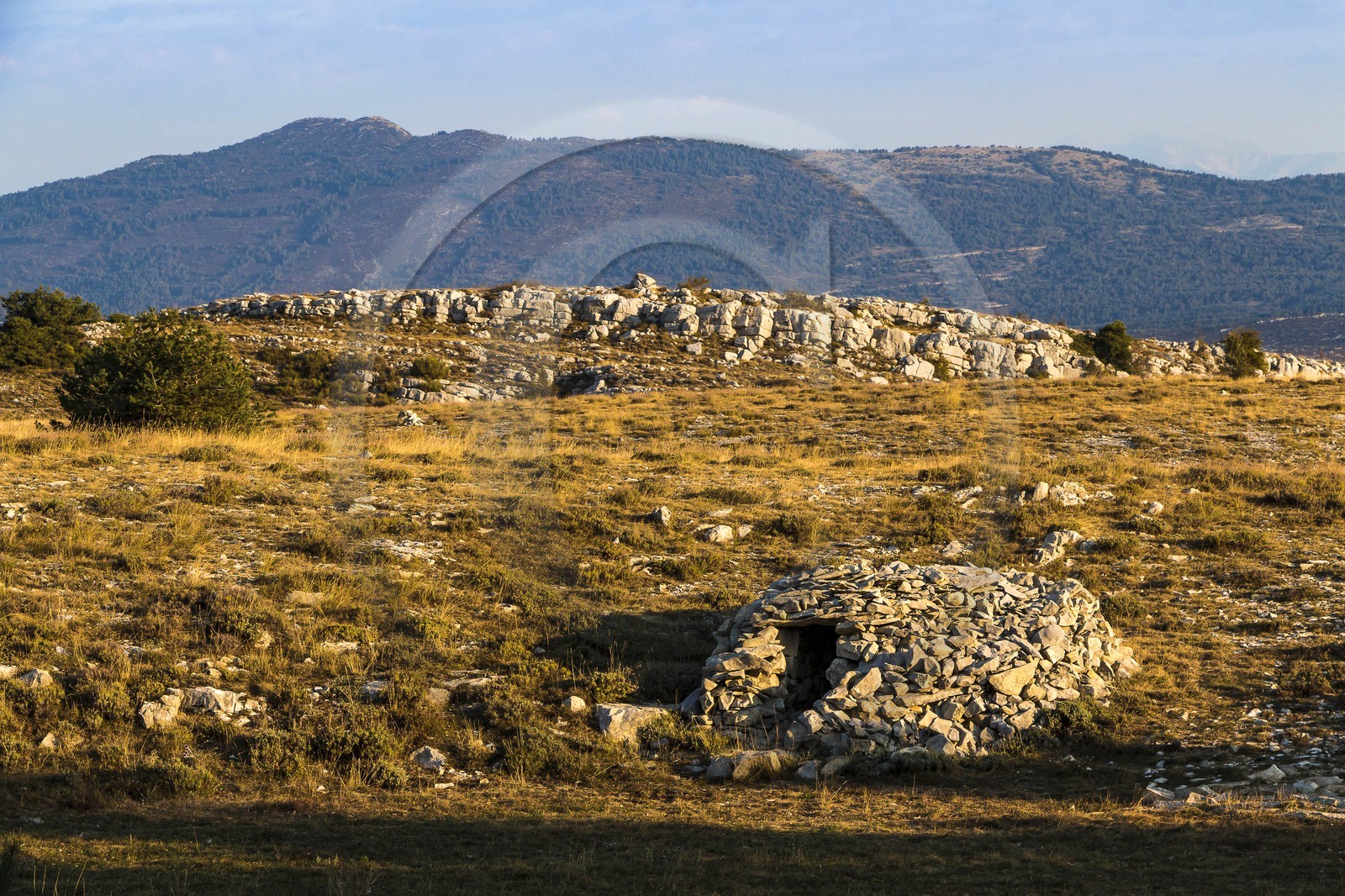 Caussols,  plateau de Calern, borie
