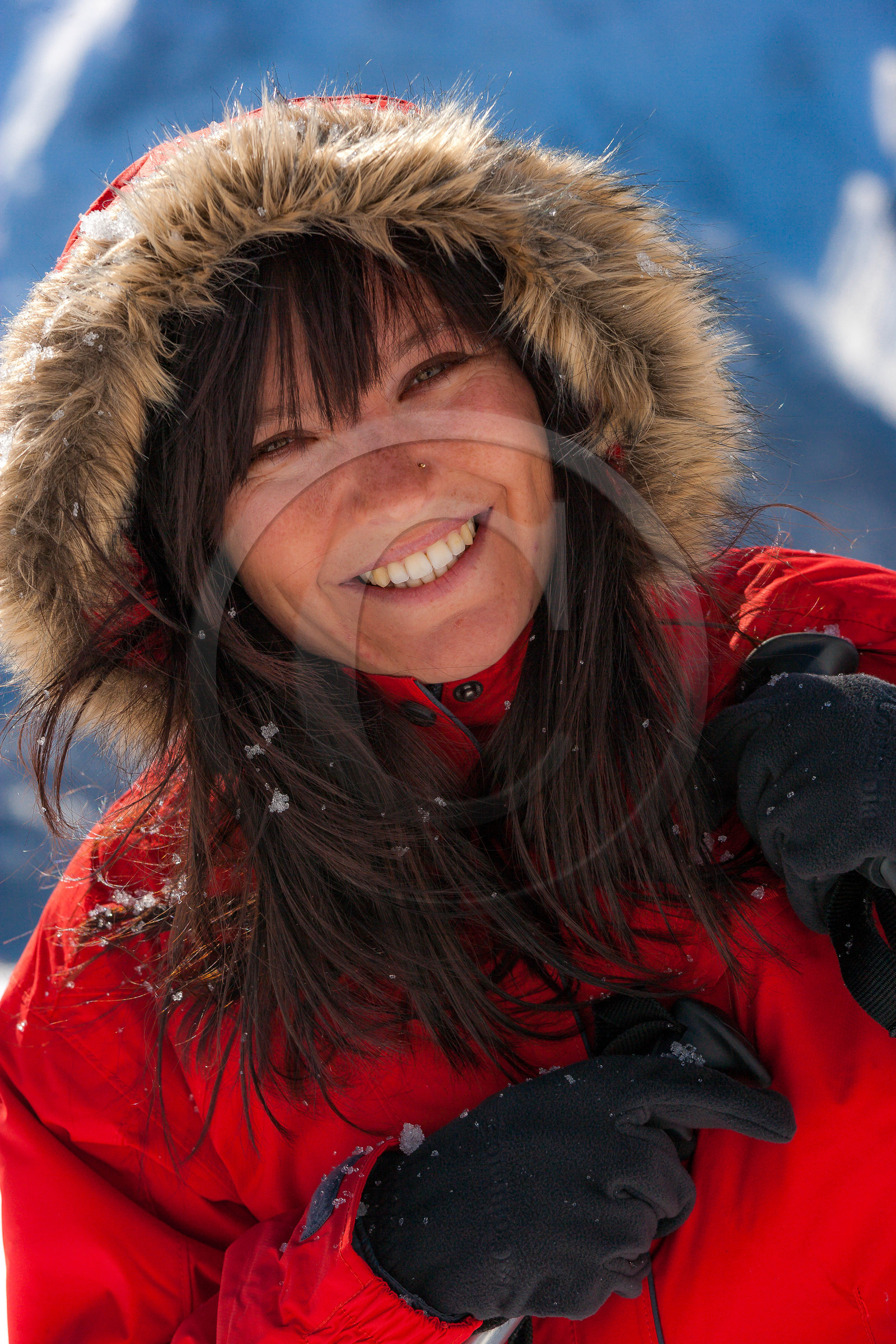 Après-ski portrait