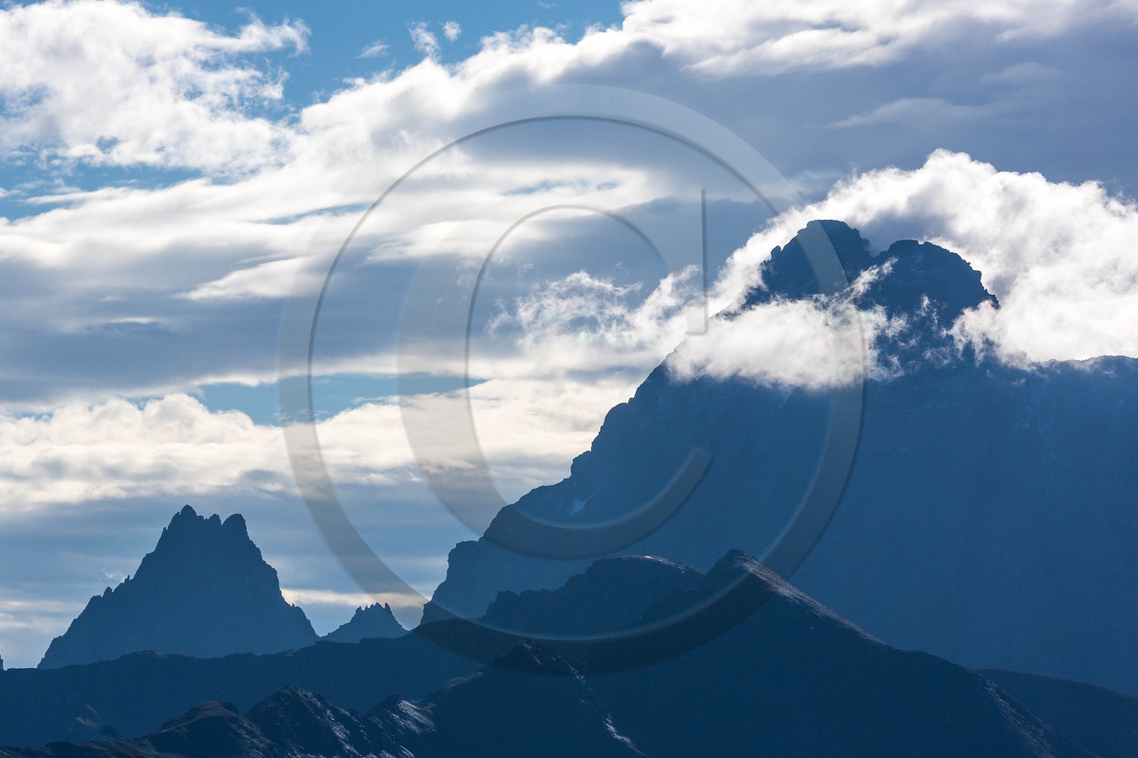du col du Longet,le Mont Viso